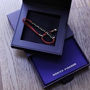Monica Vinader Linear Ingot Friendship Bracelet
